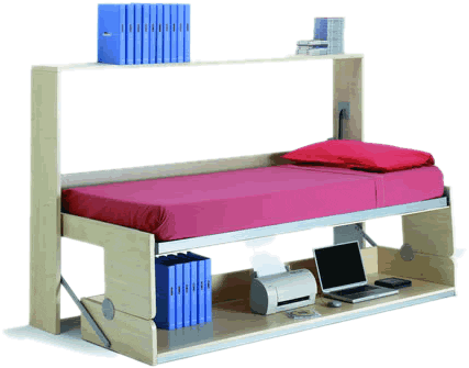 DIY Murphy Bed Desk