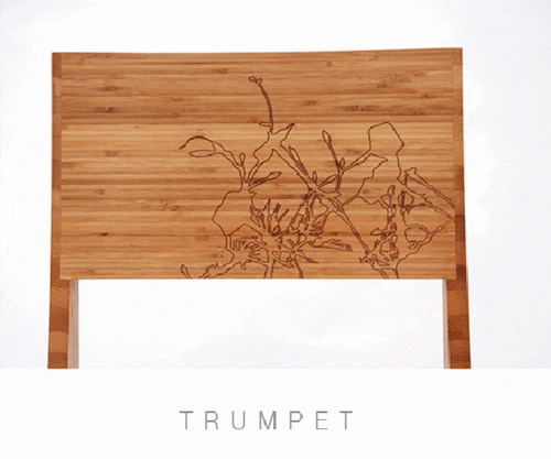 Engraved Wooden Chair By Kalon