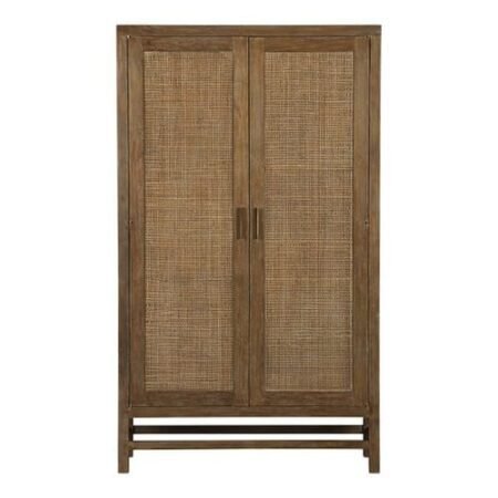 Blake Grey Wash 2-Door Cabinet