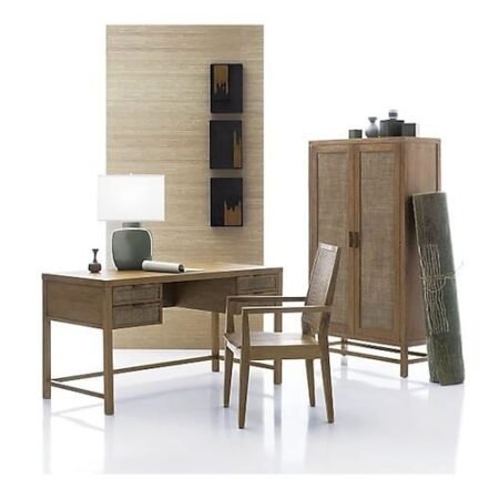 modern rattan cabinet